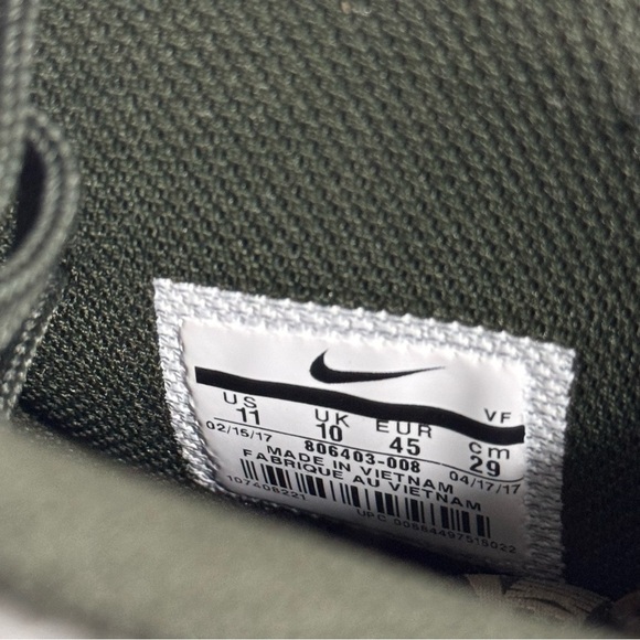 Nike Air Force 1 High 07 LV8 Light Bone Sequoia 806403-008 Men’s Size 11 No Box - Picture 8 of 11